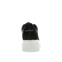 Женские кроссовки Alexander McQueen Oversized Black Glitter (W)
