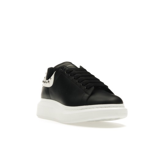 Кроссы Alexander McQueen Oversized Black Studd - мужская сетка размеров