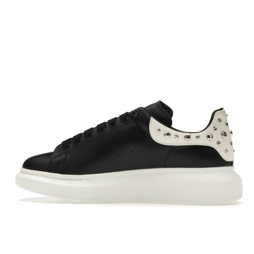 Кроссы Alexander McQueen Oversized Black Studd - мужская сетка размеров