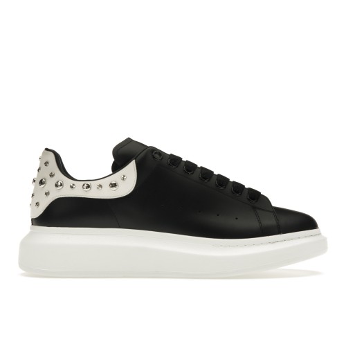 Кроссы Alexander McQueen Oversized Black Studd - мужская сетка размеров