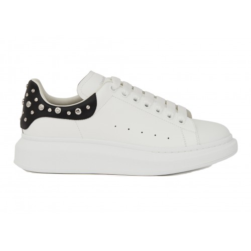 Кроссы Alexander McQueen Oversized White Studd - мужская сетка размеров
