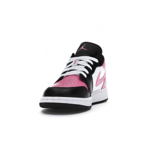 Кроссы Jordan 1 Low Pinksicle (GS) - подростковая сетка размеров