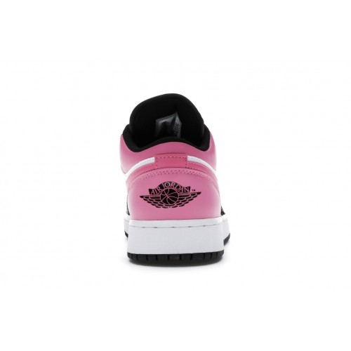 Кроссы Jordan 1 Low Pinksicle (GS) - подростковая сетка размеров