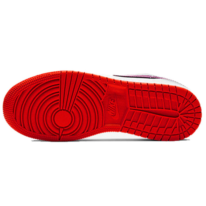 Air Jordan 1 Low GS White Berry - подростковая сетка размеров Air Jordan 1 Low GS White Berry - подростковая сетка размеров