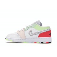 Подростковые Jordan 1 Low Glow-In-The-Dark (GS)