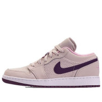 Подростковые Jordan 1 Low Night Purple Pro Purple (GS)