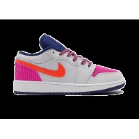Подростковые Jordan 1 Low Pink Corduroy (GS)