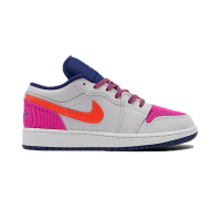 Подростковые кроссовки Jordan 1 Low Pink Corduroy (GS)