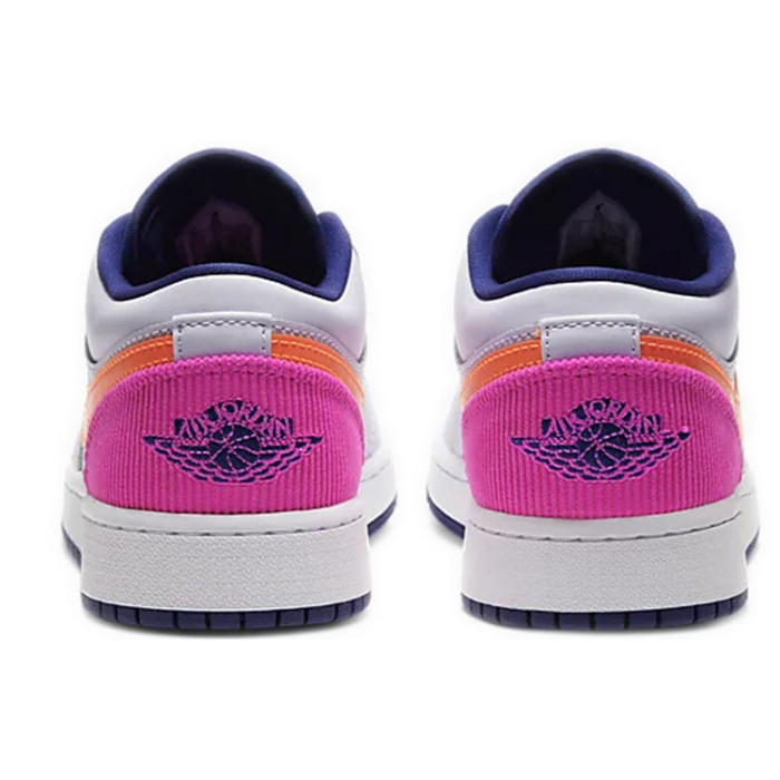 Air Jordan 1 Low GS Fire Pink Hyper Crimson - подростковая сетка размеров Air Jordan 1 Low GS Fire Pink Hyper Crimson - подростковая сетка размеров