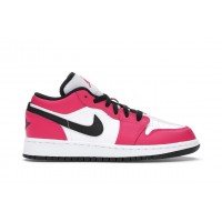 Подростковые кроссовки Jordan 1 Low Rush Pink (GS)