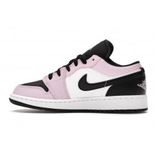 Подростковые Jordan 1 Low Light Arctic Pink (GS)