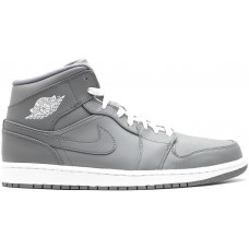 Кроссовки Jordan 1 Retro Mid Cool Grey