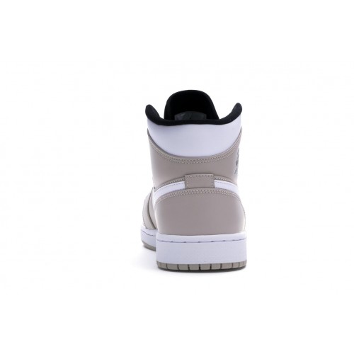 Кроссы Jordan 1 Mid Desert Sand - мужская сетка размеров