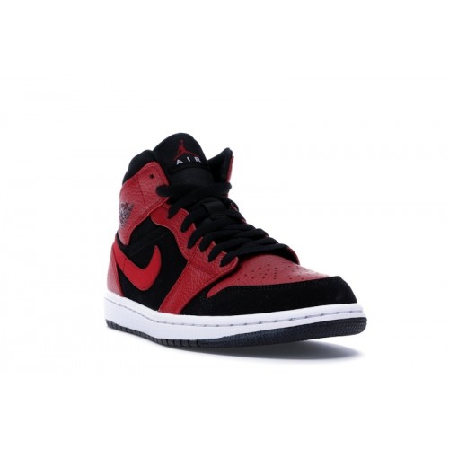Air Jordan 1 Mid Bred - мужская сетка размеров