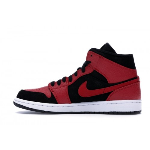 Air Jordan 1 Mid Bred - мужская сетка размеров