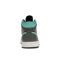Jordan 1 Mid Grey Aqua