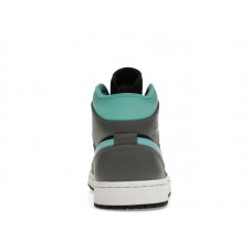 Jordan 1 Mid Grey Aqua