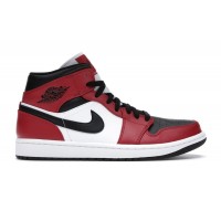 Кроссовки Jordan 1 Mid Chicago Toe