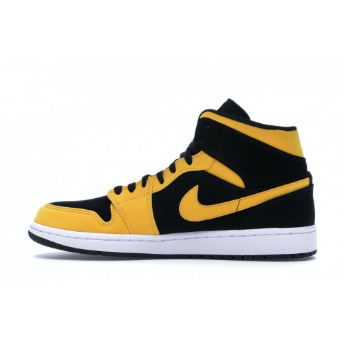 Кроссы Jordan 1 Mid Reverse New Love - мужская сетка размеров