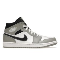 Кроссовки Jordan 1 Mid Light Smoke Grey Anthracite