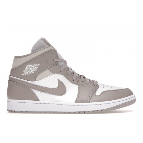 Кроссы Jordan 1 Mid Linen - мужская сетка размеров