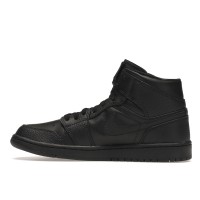 Jordan 1 Mid Triple Black