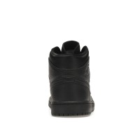 Jordan 1 Mid Triple Black