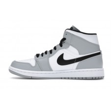 Jordan 1 Mid Light Smoke Grey