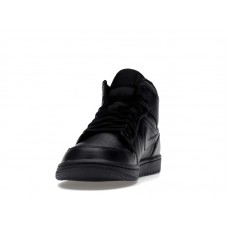 Jordan 1 Mid Triple Black