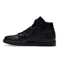 Jordan 1 Mid Triple Black