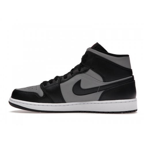 Кроссы Jordan 1 Mid Shadow Red - мужская сетка размеров