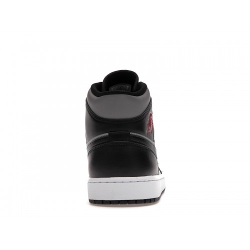 Кроссы Jordan 1 Mid Shadow Red - мужская сетка размеров