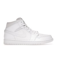 Кроссовки Jordan 1 Retro Mid White (2017)