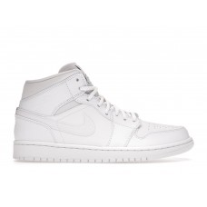 Кроссовки Jordan 1 Retro Mid White (2017)