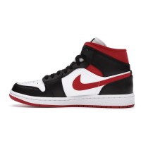 Jordan 1 Mid Gym Red Black White