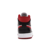 Jordan 1 Mid Gym Red Black White
