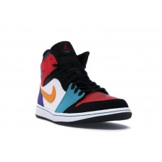 Jordan 1 Mid Bred Multi-Color