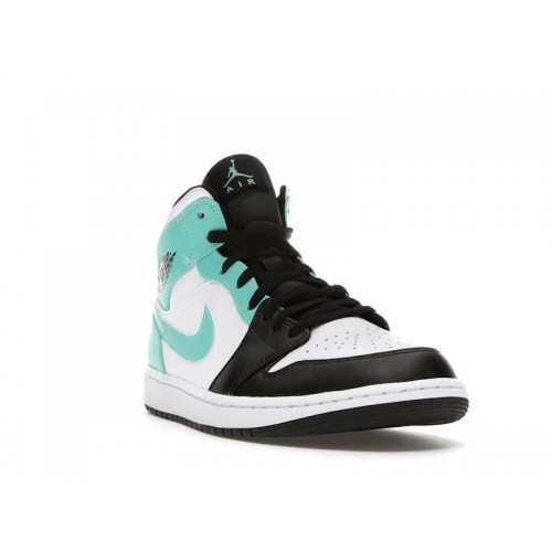 Кроссы Jordan 1 Mid Tropical Twist Igloo - мужская сетка размеров