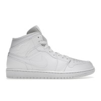 Кроссовки Jordan 1 Mid Triple White