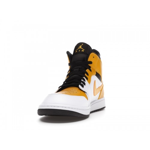 Кроссы Jordan 1 Mid University Gold - мужская сетка размеров