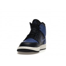 Jordan 1 Mid Obsidian Game Royal