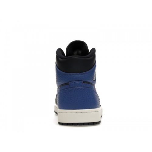 Air Jordan 1 Retro Mid Obsidian Royal - мужская сетка размеров