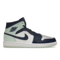 Кроссовки Jordan 1 Mid Mystic Navy Mint Foam