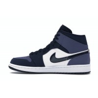 Jordan 1 Mid Obsidian Sanded Purple