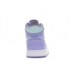 Jordan 1 Mid Purple Aqua