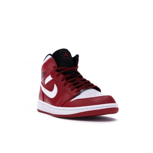 Air Jordan 1 Mid Gym Red - мужская сетка размеров