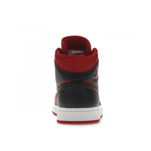 Кроссы Jordan 1 Mid Reverse Bred (2021) - мужская сетка размеров