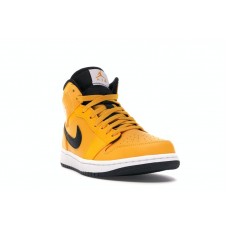 Jordan 1 Mid University Gold Black