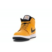 Jordan 1 Mid University Gold Black