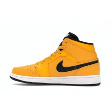 Jordan 1 Mid University Gold Black